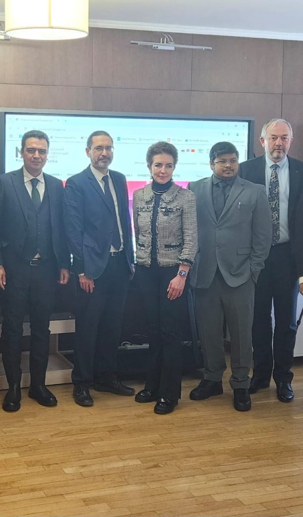 دکتر فراشیانی در دانشگاه نووسیبیرسک